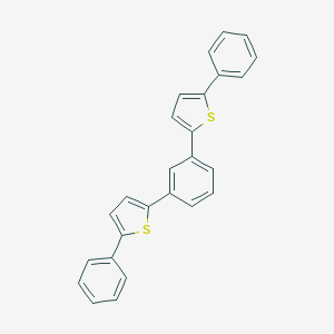 molecular formula C26H18S2 B372369 2-Phenyl-5-[3-(5-phenyl-2-thienyl)phenyl]thiophene 