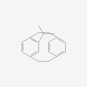 5-Isopropyltricyclo[8.2.2.2~4,7~]hexadeca-1(12),4,6,10,13,15-hexaene