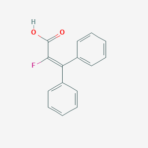 molecular formula C15H11FO2 B372403 2-Fluoro-3,3-diphenylacrylic acid 