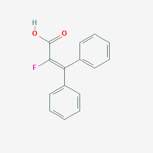 2-Fluoro-3,3-diphenylacrylic acid