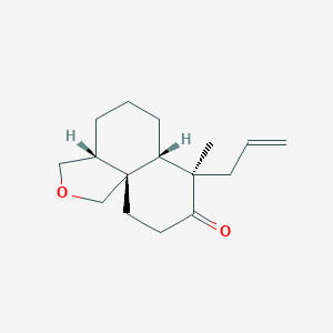 7-allyl-7-methyloctahydronaphtho[1,8a-c]furan-8(3H)-one