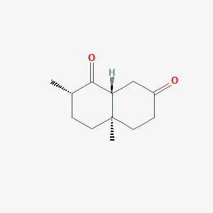 2,4a-Dimethyloctahydro-1,7-naphthalenedione