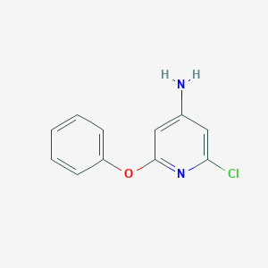 2-Chloro-6-phenoxy-4-pyridinylamine