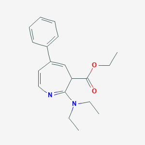 ethyl 2-(diethylamino)-5-phenyl-3H-azepine-3-carboxylate