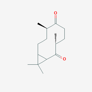 3,7,11,11-Tetramethylbicyclo[8.1.0]undecane-2,6-dione