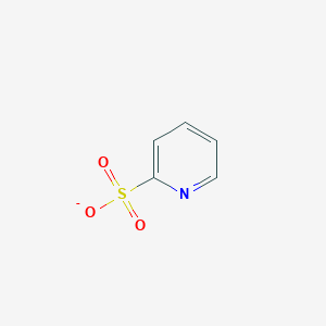 molecular formula C5H4NO3S- B372464 Pyridine-2-sulfonate 