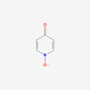 molecular formula C5H4NO2- B372465 Pyridin-4-olate 1-oxide 