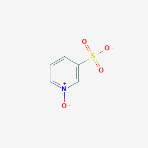 molecular formula C5H4NO4S- B372466 Pyridine-3-sulfonate 1-oxide 