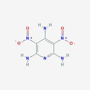 molecular formula C5H6N6O4 B372471 2,4,6-Triamino-3,5-dinitropyridine CAS No. 39771-28-3