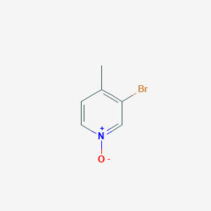3-Bromo-4-methyl-1-oxidopyridin-1-ium