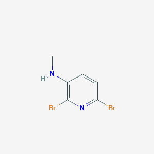 2,6-dibromo-N-methylpyridin-3-amine
