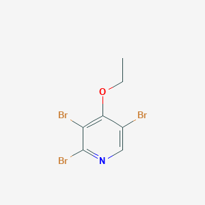 Ethyl 2,3,5-tribromopyridin-4-yl ether