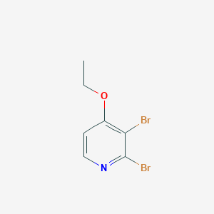 molecular formula C7H7Br2NO B372498 2,3-Dibromo-4-ethoxypyridine CAS No. 19021-06-8