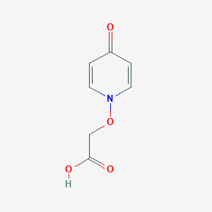 molecular formula C7H7NO4 B372506 [(4-oxo-1(4H)-pyridinyl)oxy]acetic acid 