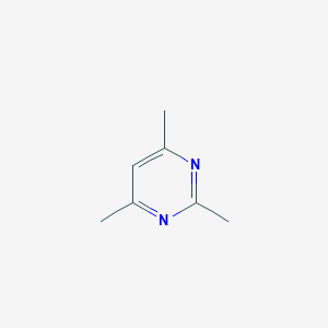 molecular formula C7H10N2 B372508 2,4,6-Trimethylpyrimidine CAS No. 22114-27-8