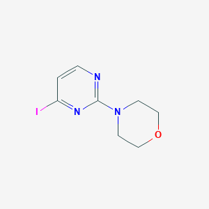 molecular formula C8H10IN3O B372516 4-(4-Iodopyrimidin-2-yl)morpholine CAS No. 845658-53-9
