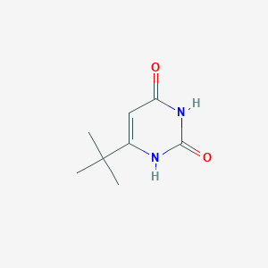 molecular formula C8H12N2O2 B372522 6-Tert-butylpyrimidine-2,4-diol CAS No. 18202-66-9