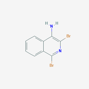 1,3-Dibromoisoquinolin-4-ylamine