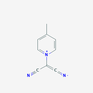 molecular formula C9H7N3 B372529 1-(Dicyanomethylide)-4-methylpyridinium 