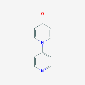 molecular formula C10H8N2O B372536 1-(4-Pyridyl)-4-pyridone CAS No. 3881-38-7