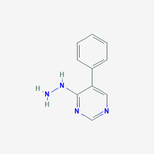 4-Hydrazino-5-phenylpyrimidine