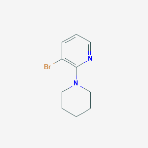 molecular formula C10H13BrN2 B372550 3-Bromo-2-piperidin-1-ylpyridine CAS No. 24255-99-0