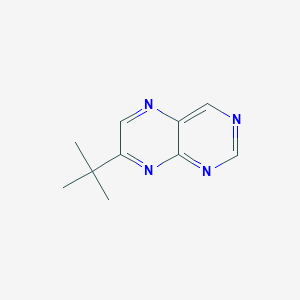 molecular formula C10H12N4 B372551 7-Tert-butylpteridine 