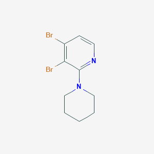 3,4-Dibromo-2-piperidin-1-ylpyridine