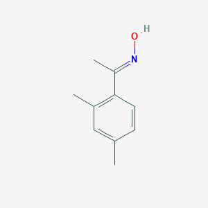 molecular formula C10H13NO B372554 N-[1-(2,4-dimethylphenyl)ethylidene]hydroxylamine CAS No. 142425-94-3