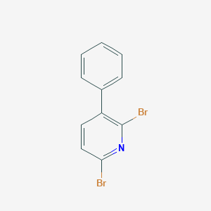 molecular formula C11H7Br2N B372557 2,6-Dibromo-3-phenylpyridine CAS No. 102249-44-5
