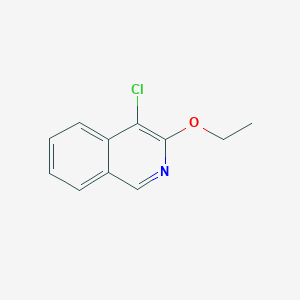 molecular formula C11H10ClNO B372559 4-Chloro-3-ethoxyisoquinoline CAS No. 66729-01-9