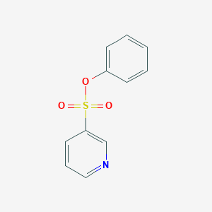 molecular formula C11H9NO3S B372561 Phenyl pyridine-3-sulfonate 