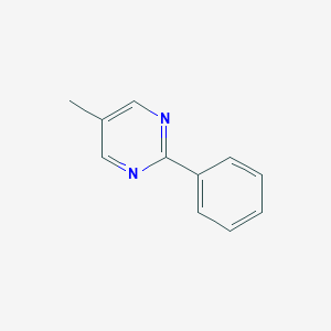 molecular formula C11H10N2 B372562 5-Methyl-2-phenylpyrimidine CAS No. 77232-48-5