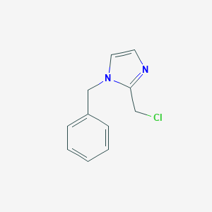 molecular formula C11H11ClN2 B372566 1-benzyl-2-(chloromethyl)-1H-imidazole CAS No. 58610-70-1