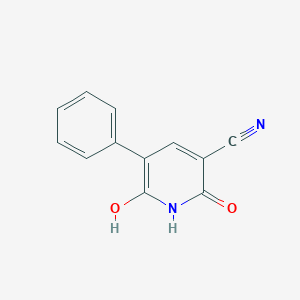molecular formula C12H8N2O2 B372578 2,6-Dihydroxy-5-phenylnicotinonitrile CAS No. 10177-05-6