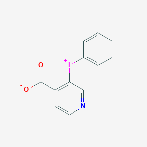 molecular formula C12H8INO2 B372579 3-(Phenyliodonio)isonicotinate 