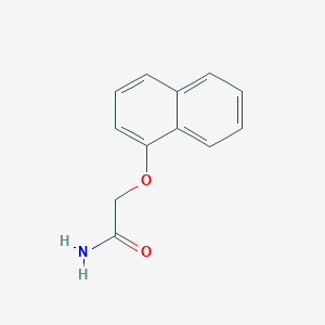 molecular formula C12H11NO2 B372581 2-(Naphthalen-1-yloxy)acetamide CAS No. 326887-07-4
