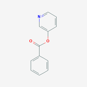 molecular formula C12H9NO2 B372584 Pyridin-3-yl benzoate CAS No. 27039-14-1