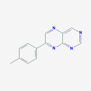 molecular formula C13H10N4 B372589 7-(4-Methylphenyl)pteridine CAS No. 887571-50-8