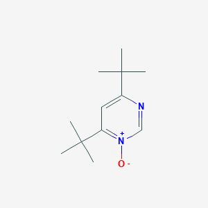 molecular formula C12H20N2O B372591 4,6-Ditert-butylpyrimidine 1-oxide 