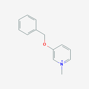 molecular formula C13H14NO+ B372597 3-(Benzyloxy)-1-methylpyridinium 