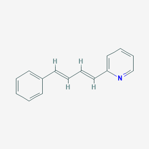molecular formula C15H13N B372615 2-(4-Phenylbuta-1,3-dienyl)pyridine 