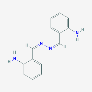 molecular formula C14H14N4 B372622 2-Aminobenzaldehyde (2-aminobenzylidene)hydrazone 