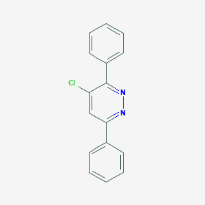 molecular formula C16H11ClN2 B372627 4-Chloro-3,6-diphenylpyridazine 
