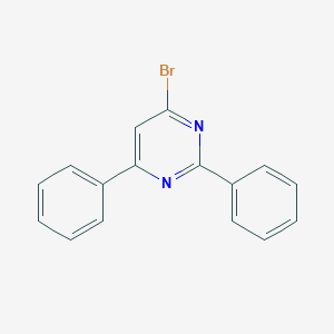 molecular formula C16H11BrN2 B372629 4-Bromo-2,6-diphenylpyrimidine CAS No. 40734-24-5