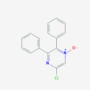 molecular formula C16H11ClN2O B372630 5-Chloro-2,3-diphenylpyrazine 1-oxide CAS No. 83520-54-1