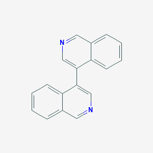 molecular formula C18H12N2 B372636 4-Isoquinolin-4-ylisoquinoline CAS No. 55270-29-6