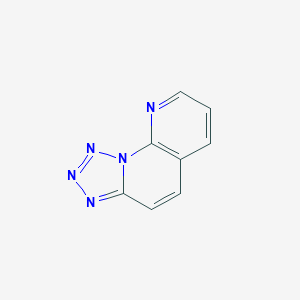 molecular formula C8H5N5 B372657 Tetraazolo[1,5-a][1,8]naphthyridine 