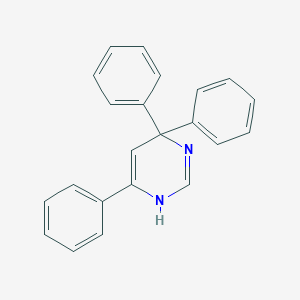 molecular formula C22H18N2 B372665 4,6,6-Triphenyl-1,6-dihydropyrimidine 
