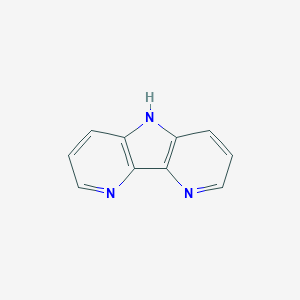 molecular formula C10H7N3 B372669 5H-pyrido[2',3':4,5]pyrrolo[3,2-b]pyridine CAS No. 75449-34-2